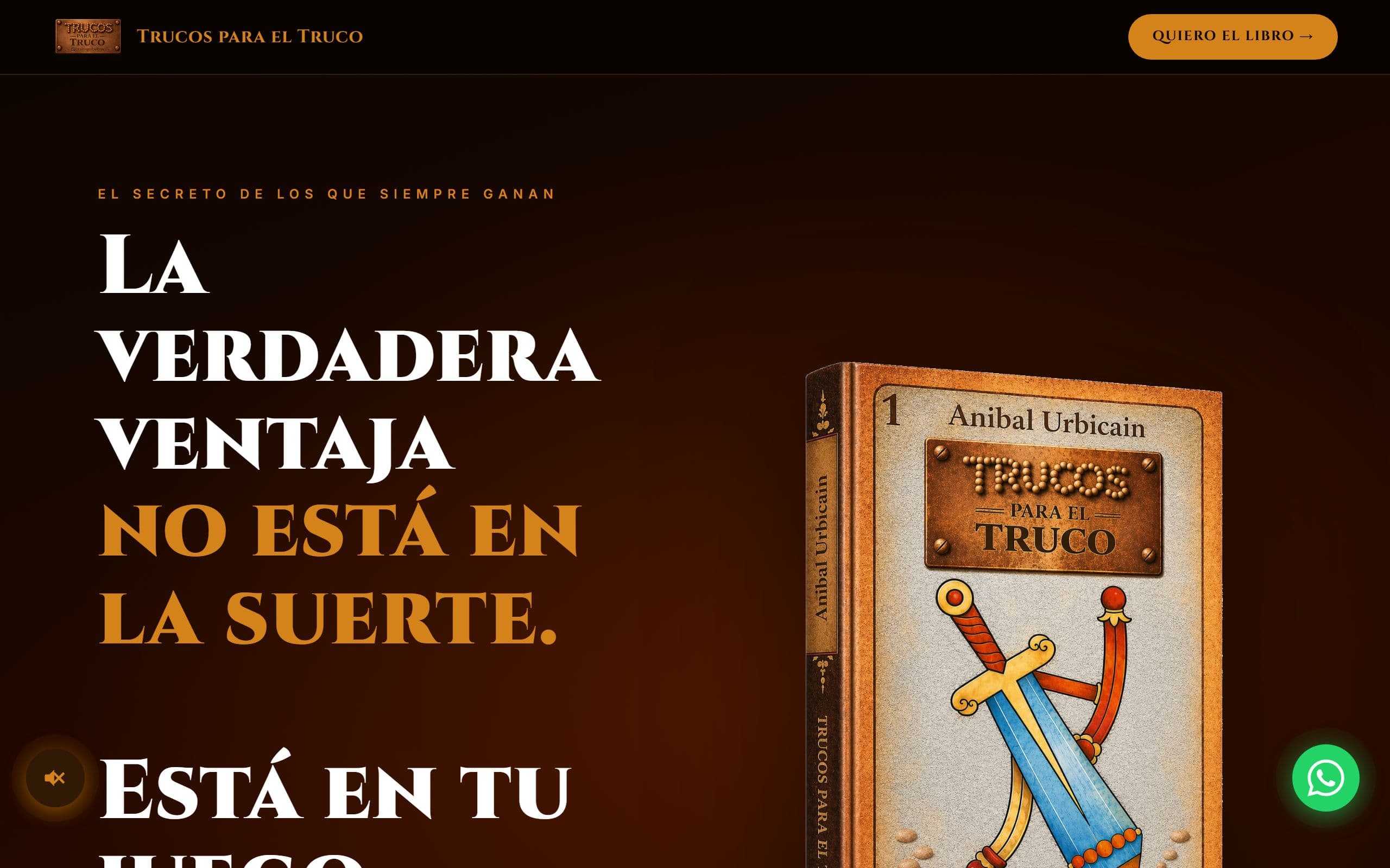 Captura de Trucos para el Truco — Libro